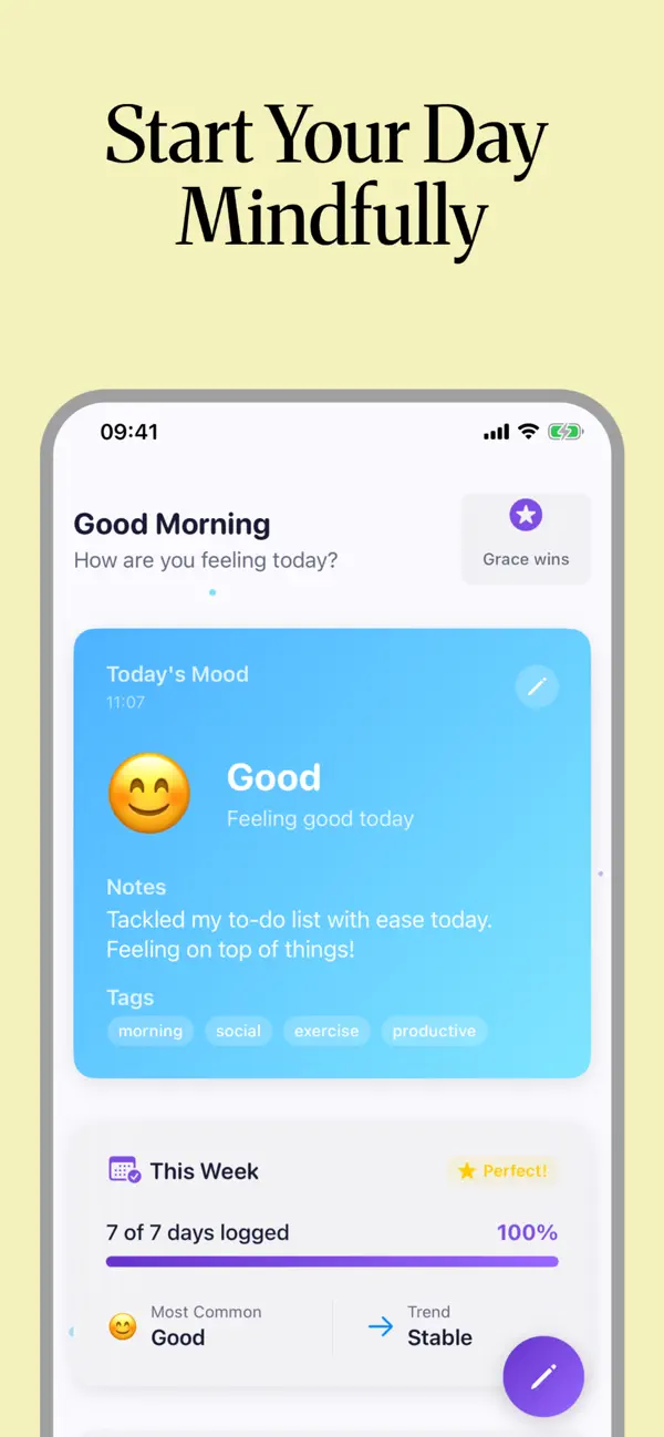 Moodary: Mood Journal screenshot