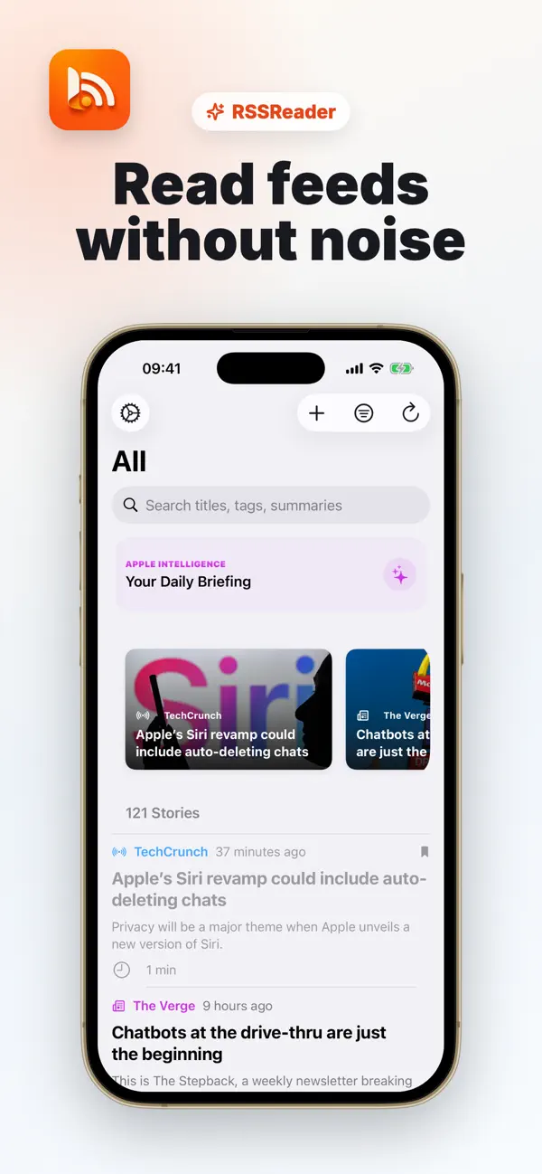 RSS Reader: Smart Feeds screenshot