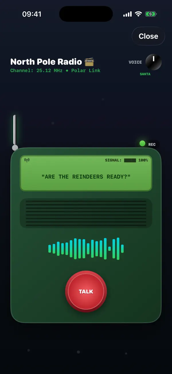 Talk to Santa Magic screenshot