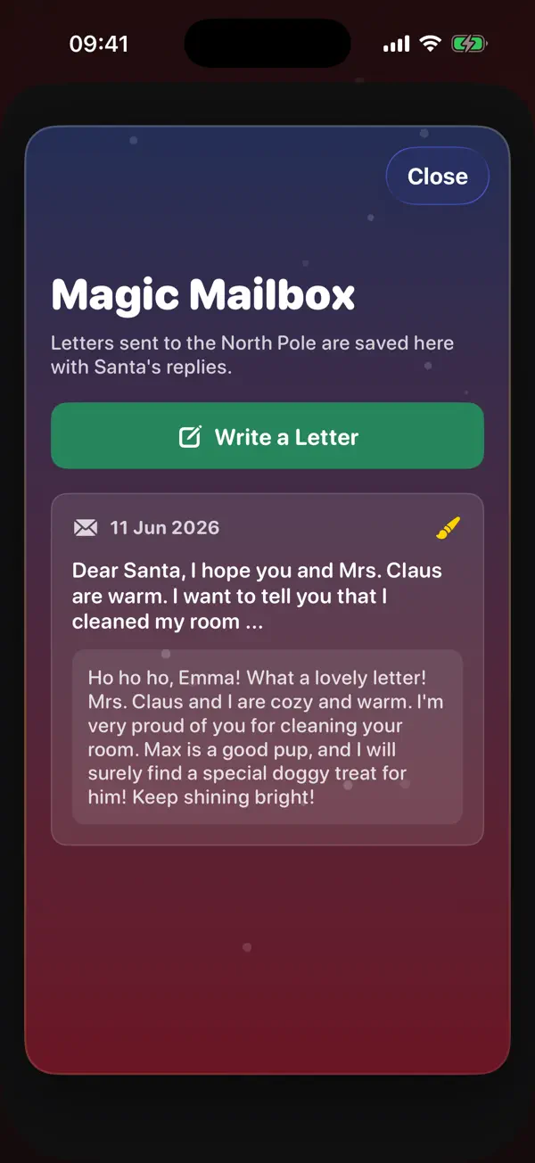 Talk to Santa Magic screenshot